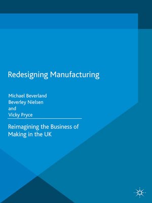 cover image of Redesigning Manufacturing
